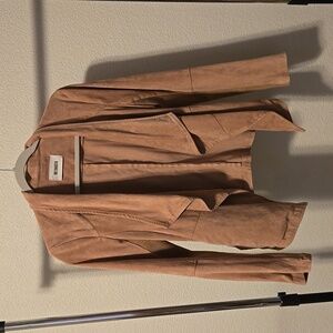 BB Dakota Dusty Pink Suede Women's Blazer